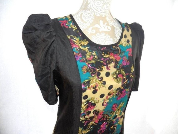 green emerald velvet dress JM Collection Women's Tie-Sleeve Necklace Dress Red Size Small
