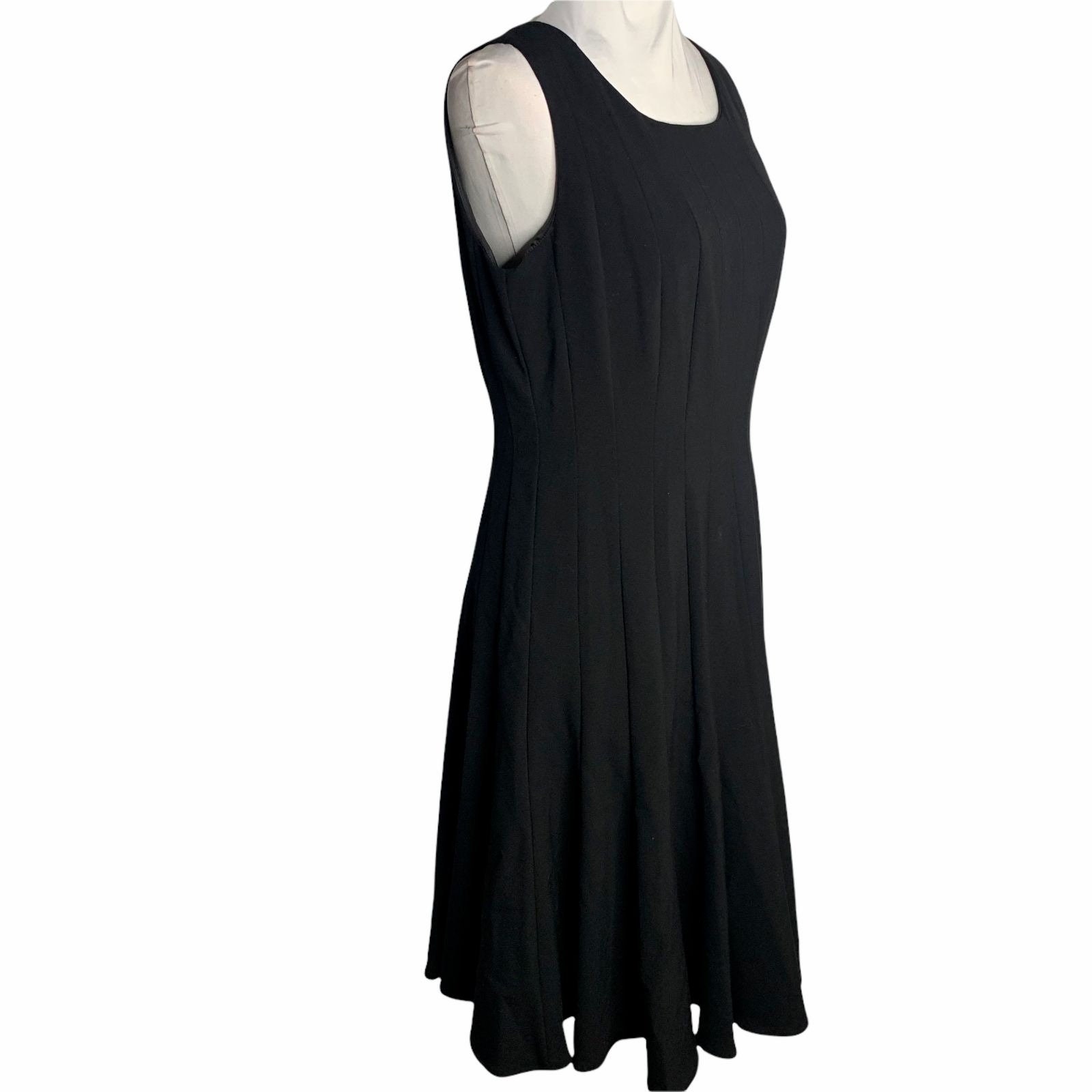 Vintage Calvin Klein Paneled Swing Dress 8 Black Sleeveless - Etsy Hong Kong