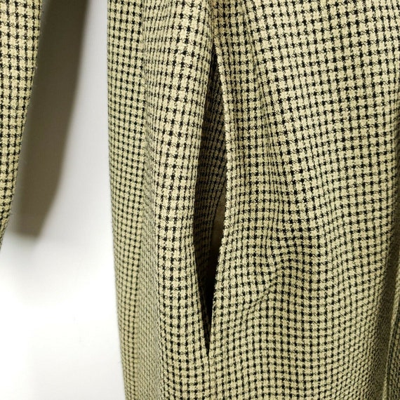 Vintage Eva Polini Full Length Belted Overcoat 10… - image 5