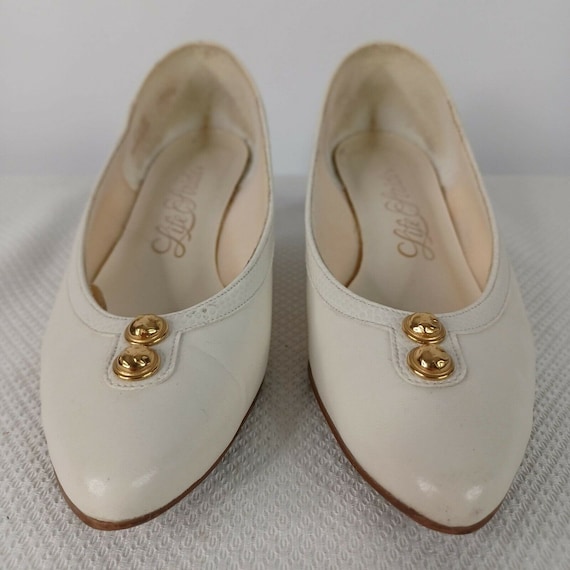 Lifestride sales white heels