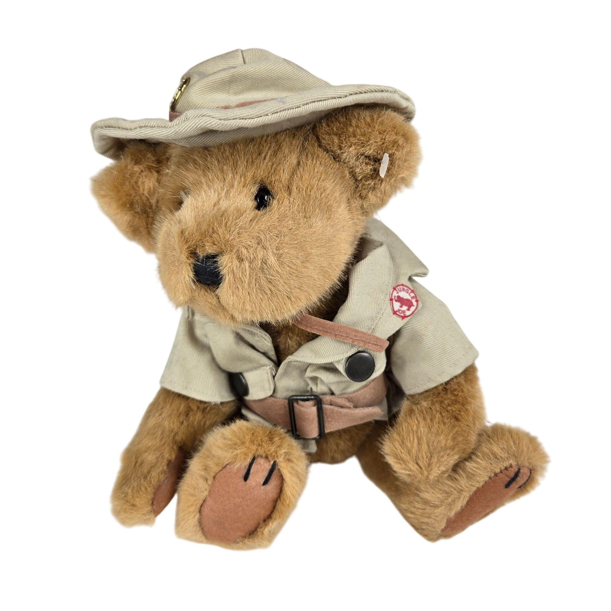 Vintage 90s Jungle Joes Safari Friends Plush Bear Talking - Etsy