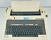 Vintage Brother Correctronic 340 Electronic Typewriter Word Spell Dictionary
