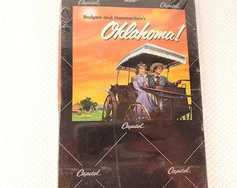 Vintage Oklahoma CD Original Broadway Musical Long Box Versiegelt Import