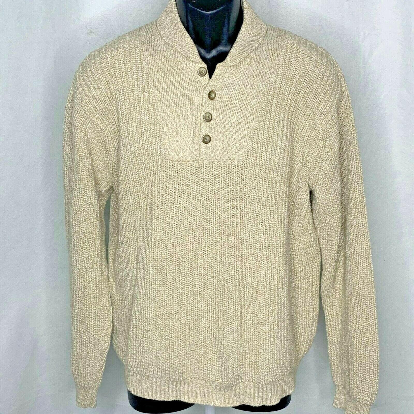 Vintage 80s Eddie Bauer Knit Henley 