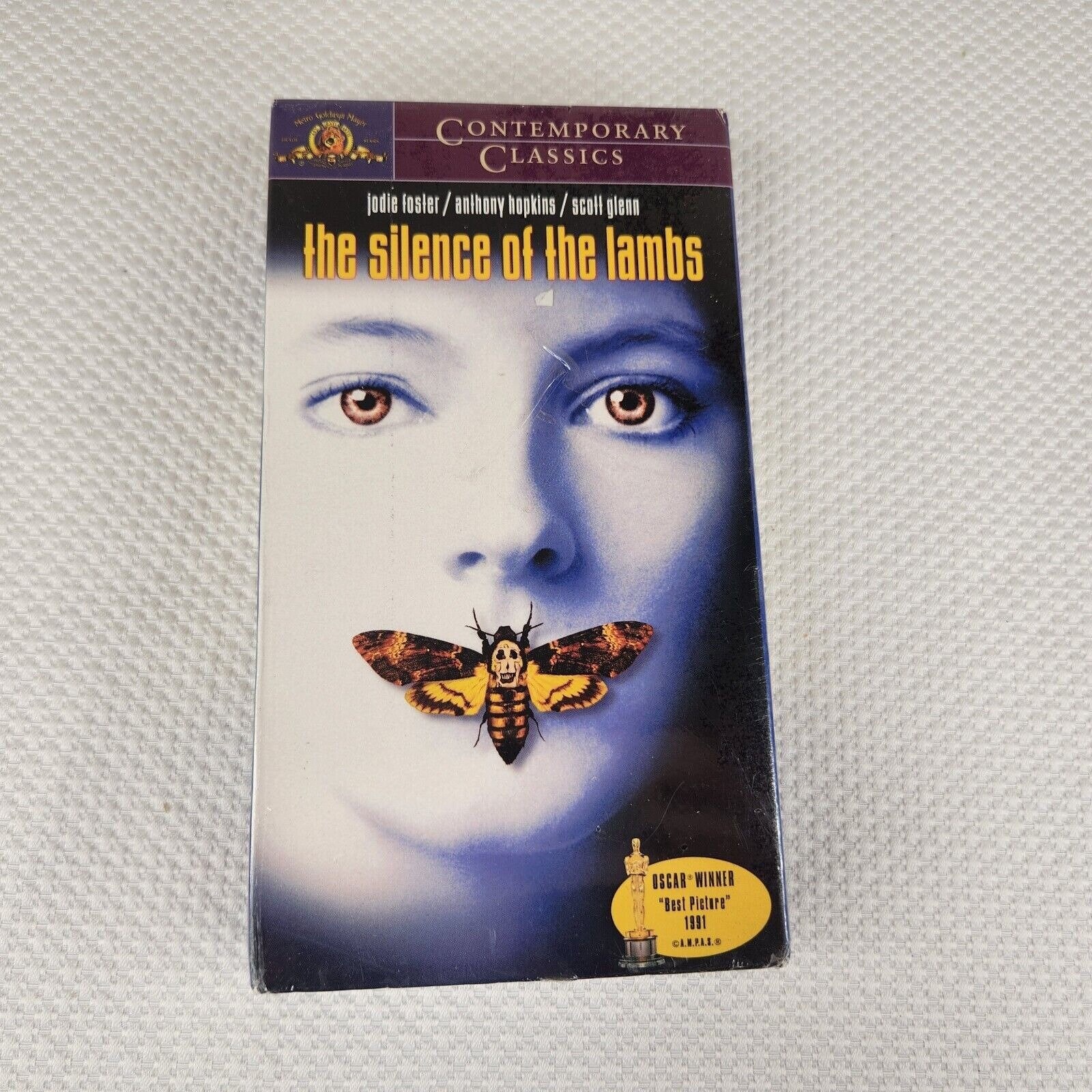 The Silence of the Lambs VHS 1999 MGM Jodie Foster Anthony Hopkins