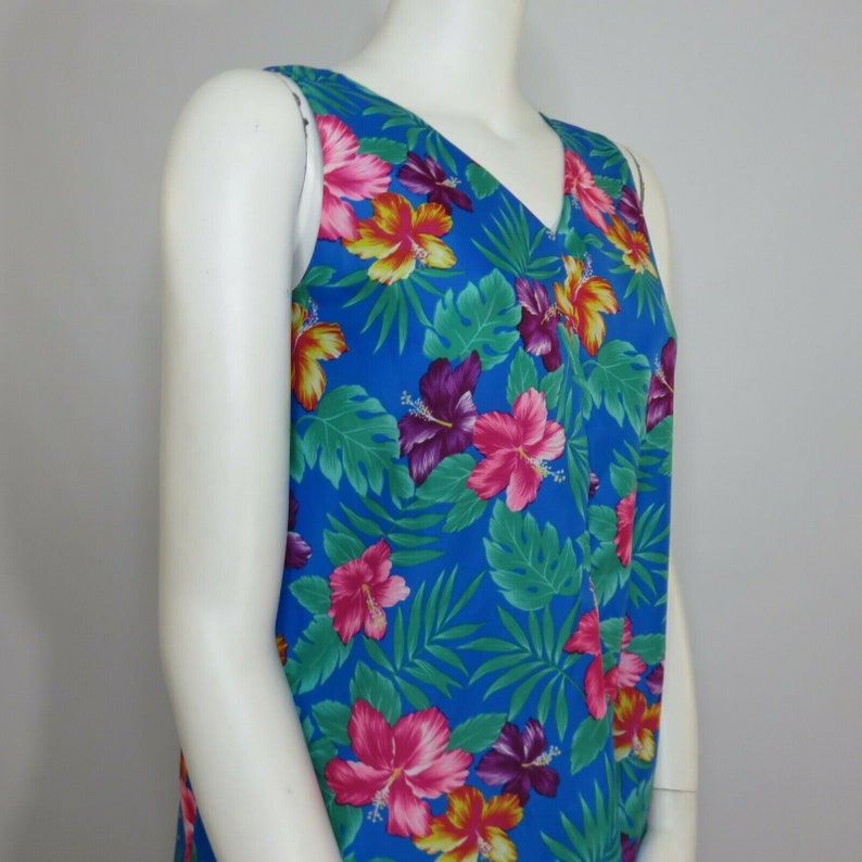 sleeveless muumuu