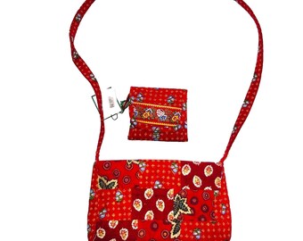 Vera Bradley Provincial Red Wallet & Eye Glasses Sunglasses  display picture 2
