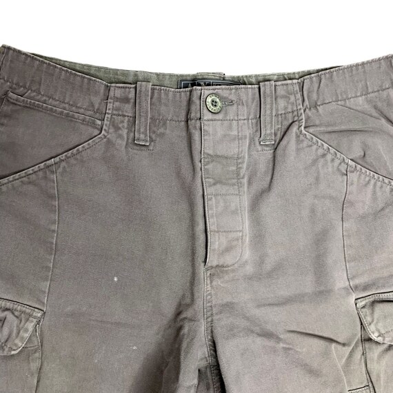 Vintage 90s Armani Exchange Cut off Cargo Shorts 36 Grey