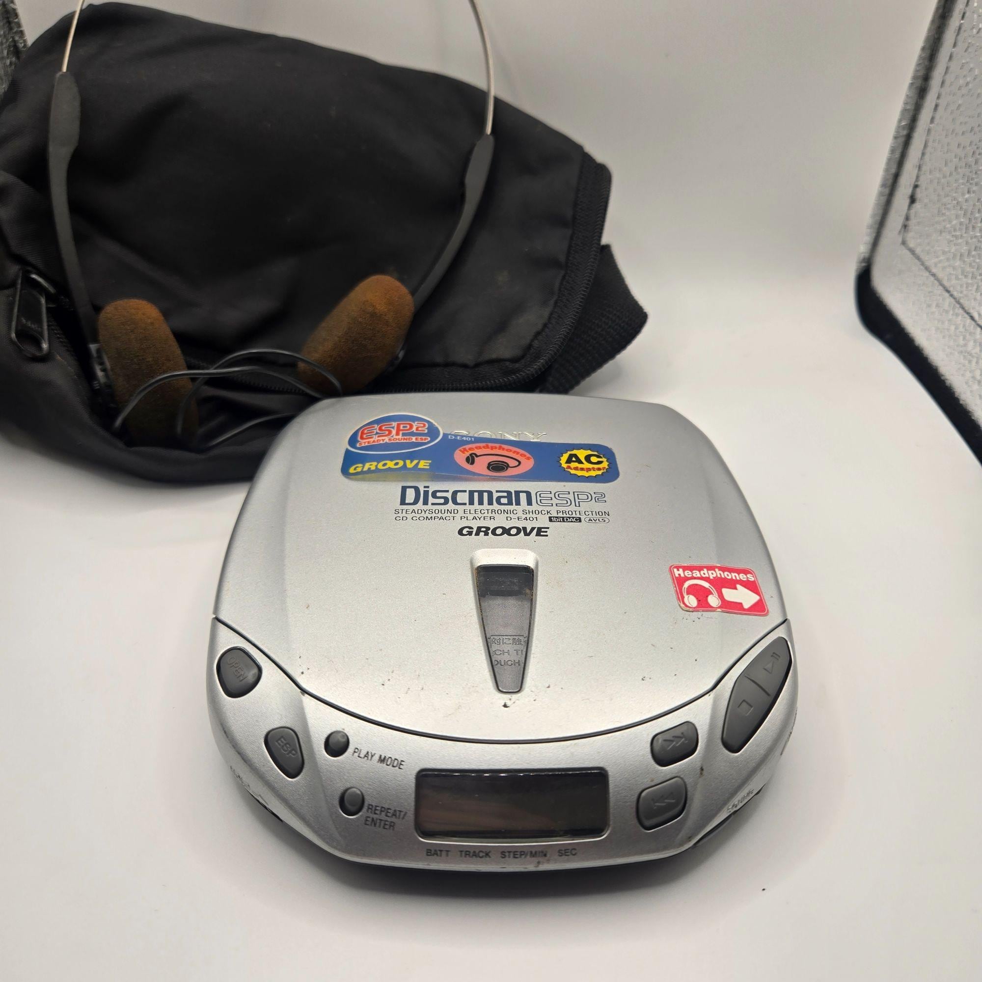 Vintage Sony D-E401 Discman ESP2 CD Player Headphones Case - Etsy