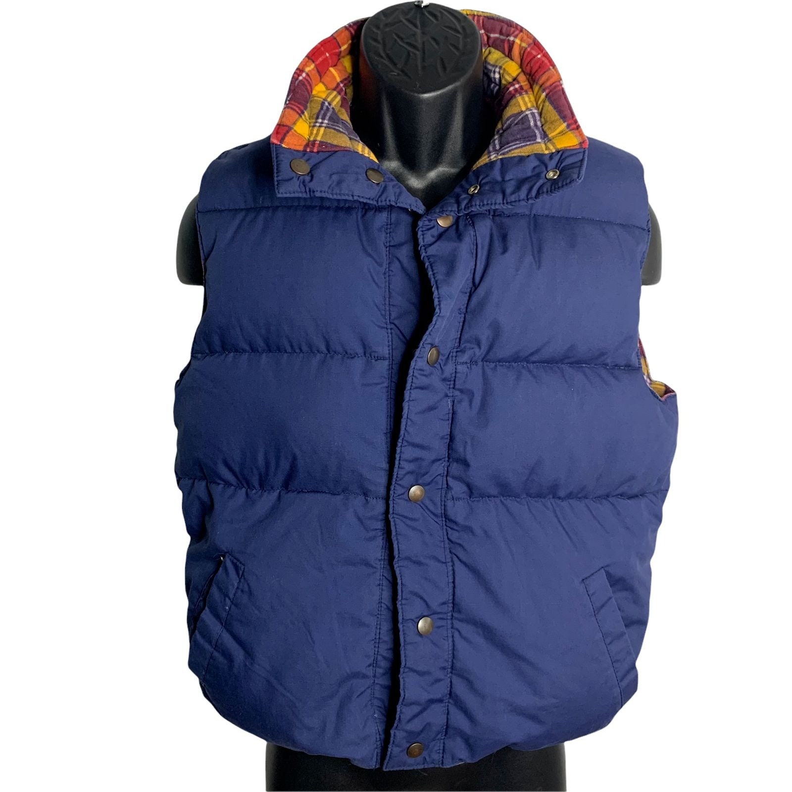 Mens retro puffer vest Clearance