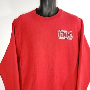Vintage 90s Champion Reverse Weave L Sweatshirt Crewneck Boulder City FD NV