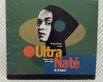Ultra Nate CD Maxi Single Is It Love Scandal 1991 Warner Bros Rare