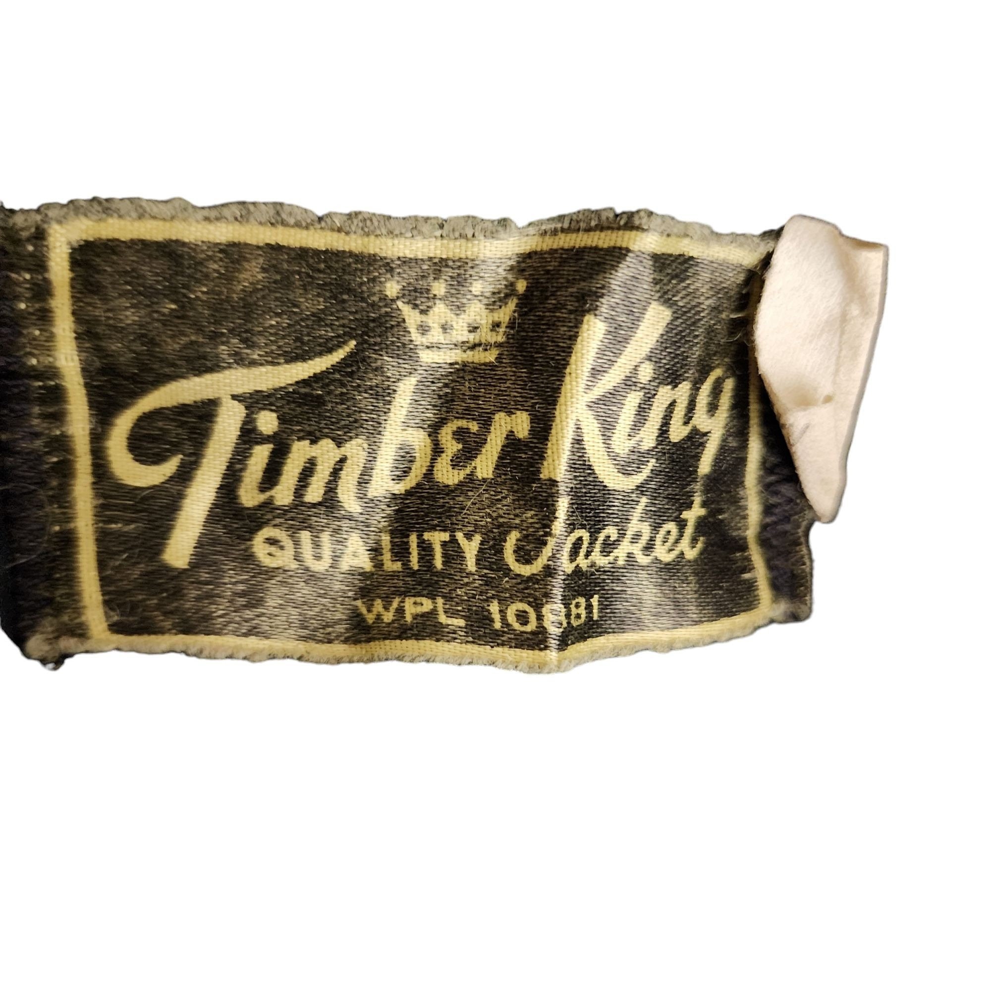 Vintage 70s USAF Bomber Jacket: Timber King Faux Fur Collar