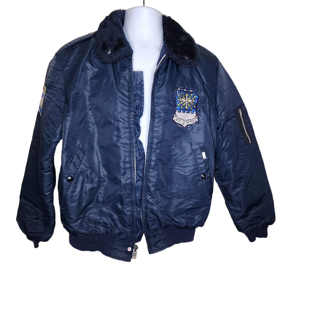 【美品】70's timber king社製　アメリカ空軍 フライトジャケット 2424fdd197e3de94f8b7e4b908cc49