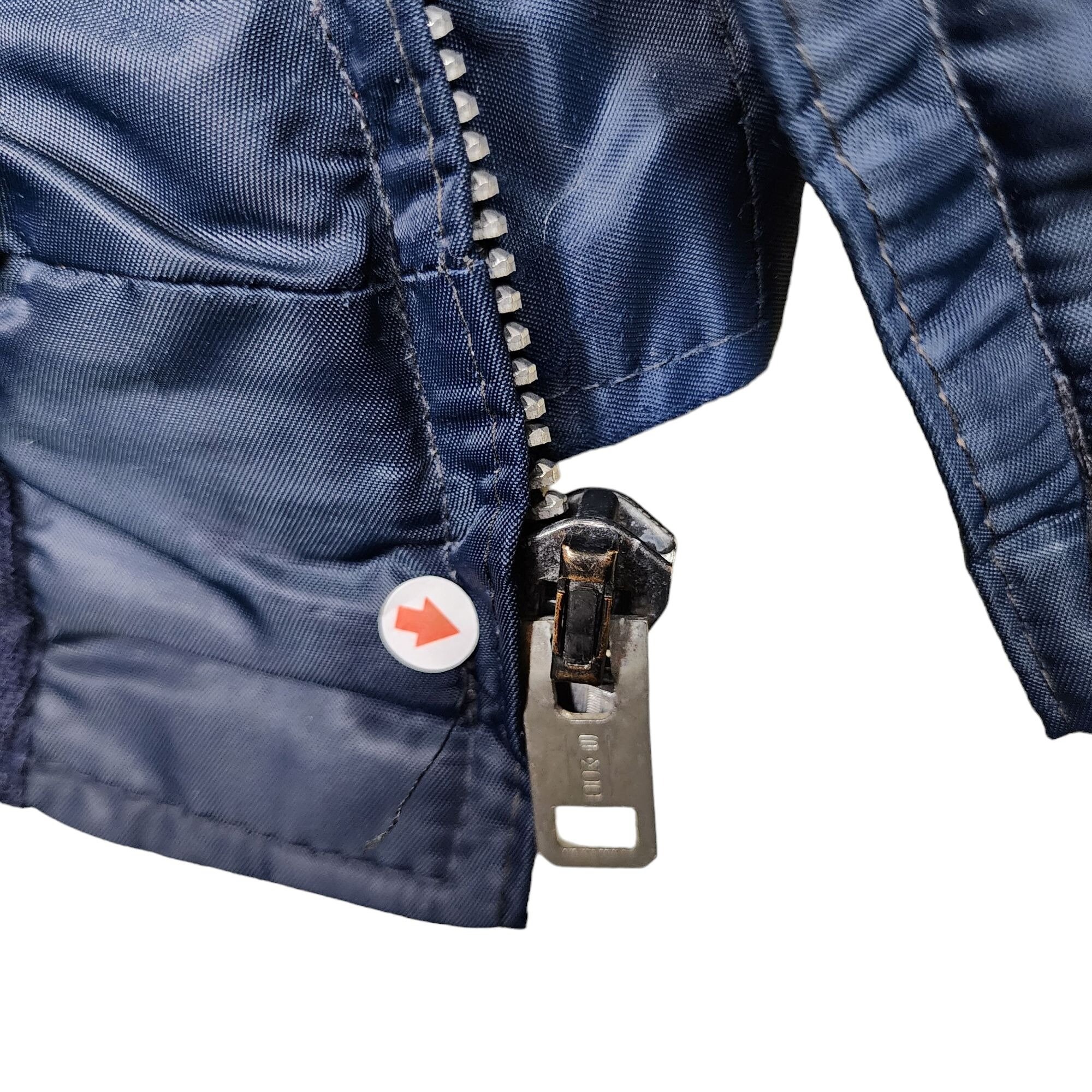 り*ゅ様 Timber King U.S. Air Force ジャケット Vintage 70s USAF Bomber Jacket: Timber King Faux Fur Collar
