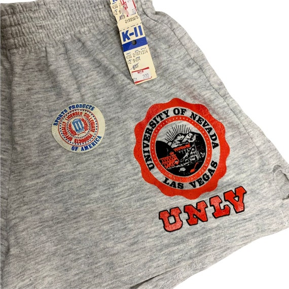 Vintage 80s UNLV Las Vegas Athletic Shorts S Heat… - image 2