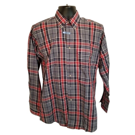 western dress shirts mens Men's Cowboy Hardware Indigo Blue Branding Irons Long Sleeve Western Shirt main image 0