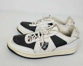 Vintage 90s NFL Raiders Reebok Sneakers 
