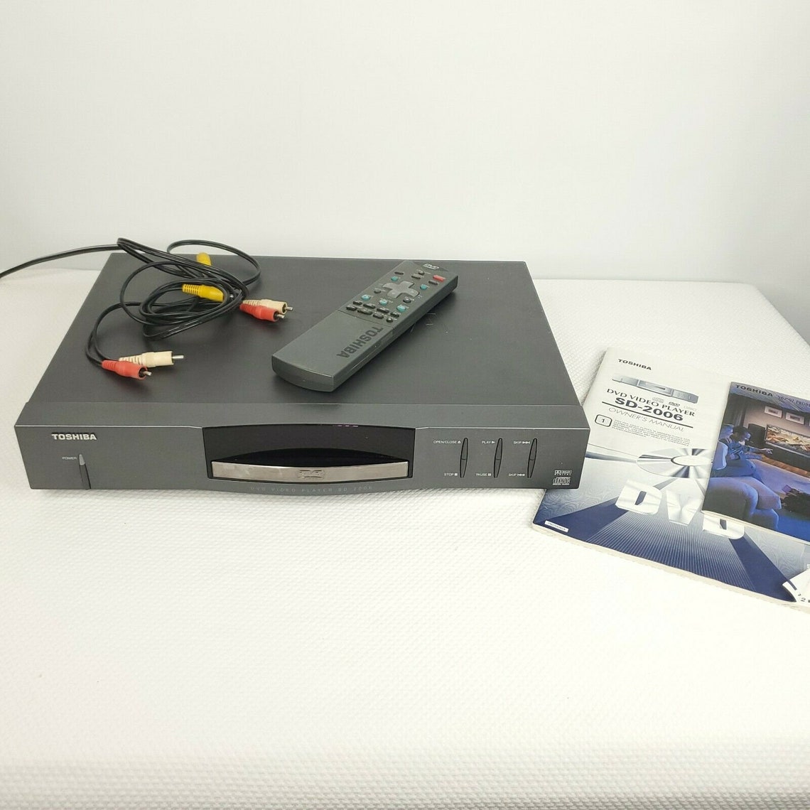 Vintage 1997 Toshiba DVD Video Player With Remote SD-2006 | Etsy