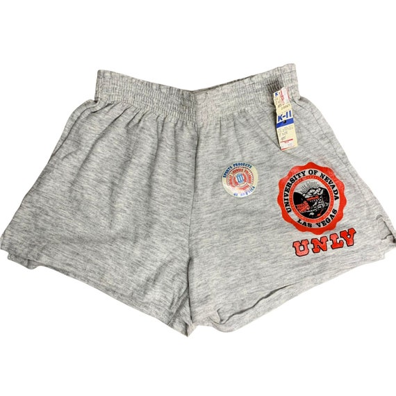 Vintage 80s UNLV Las Vegas Athletic Shorts S Heat… - image 1