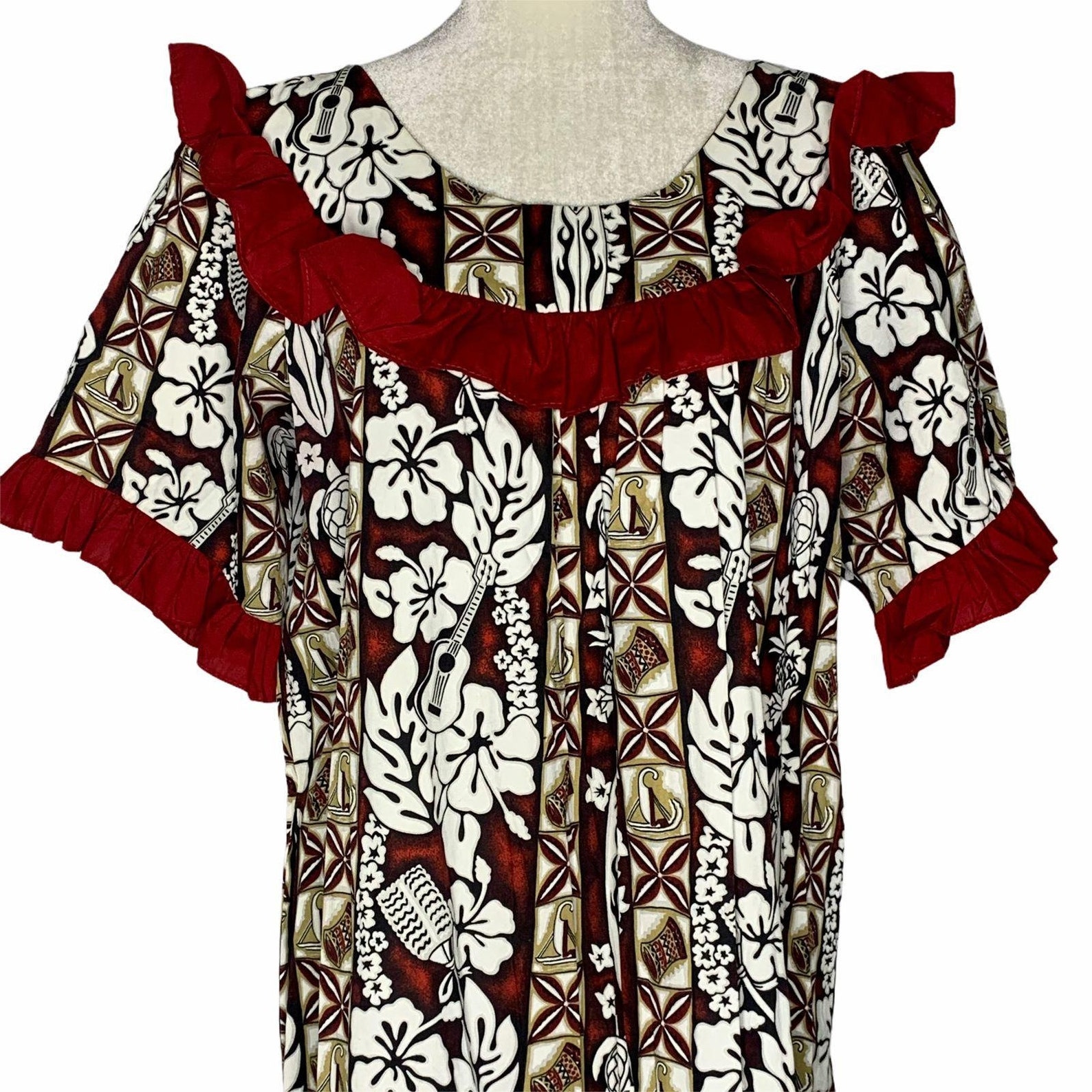 aloha muumuu dress