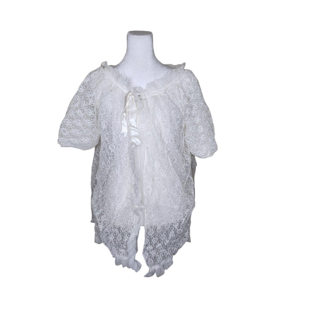 60’s Black Babydoll Robe main image 0