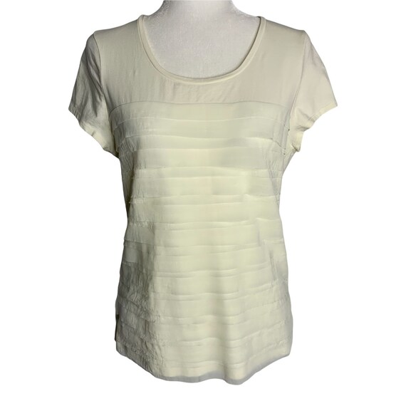 Vintage Ann Taylor Layered Chiffon T 