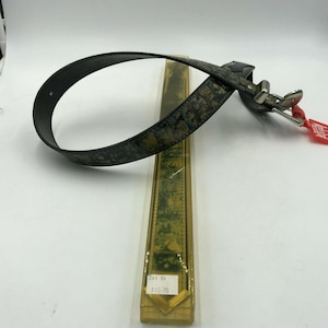 Vintage Lenticular 3D Hollywood Film Strip Belt 42” x 1.5” Black Novelty Film Strip Belts (50 main image 2