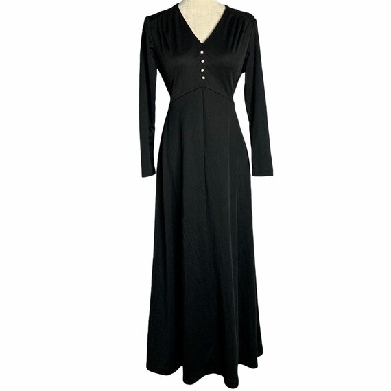 ワンピース 70s striped multiple buttons maxi dress Stripe Button Front Maxi Dress | maurices
