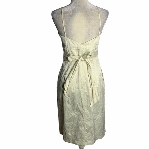 Vintage Laundry Sleeveless Midi Dress 8 Cream Ple… - image 4
