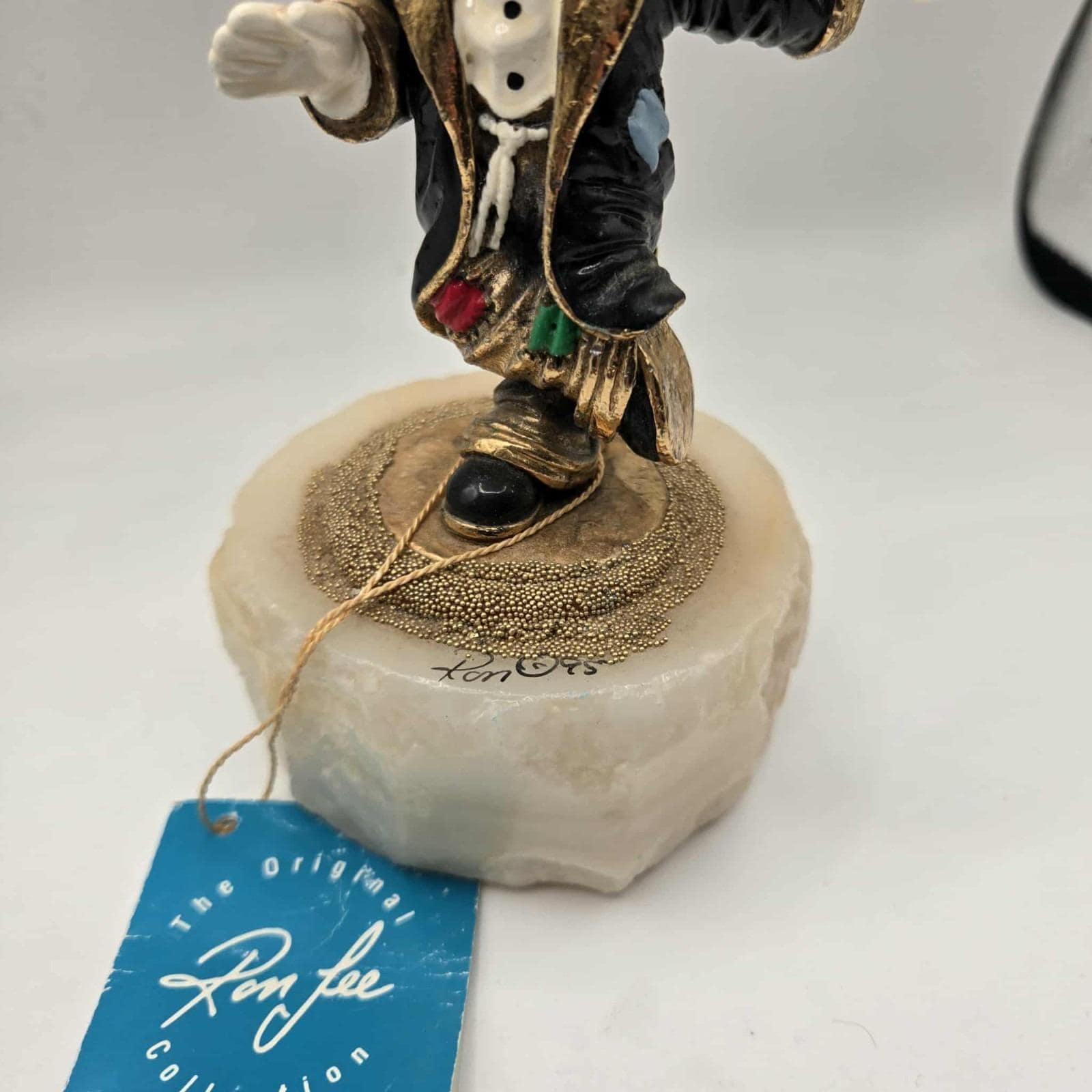 Vintage 90s Clown Hobo Chip off Old Block Ron Lee Signed 95 Onyx