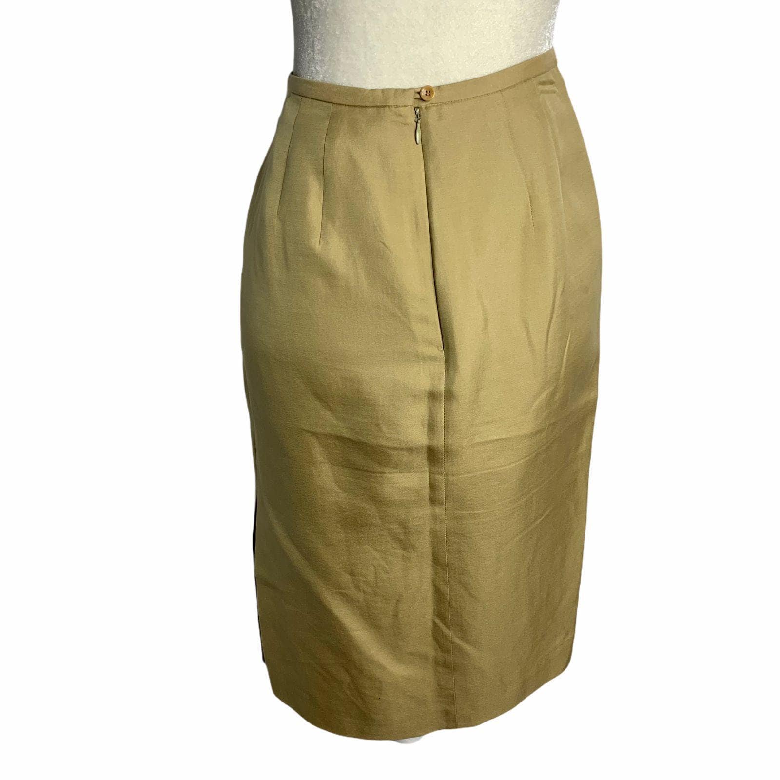 Jupe Crayon En Soie Brodée – Ann Taylor LOFT – Taille 2P (Petite) – Rose – Neuve Avec Étiquette