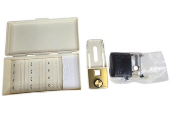 Kenmore Buttonhole Attachment Kit With Case & Accessories Vintage Sewing Machine
