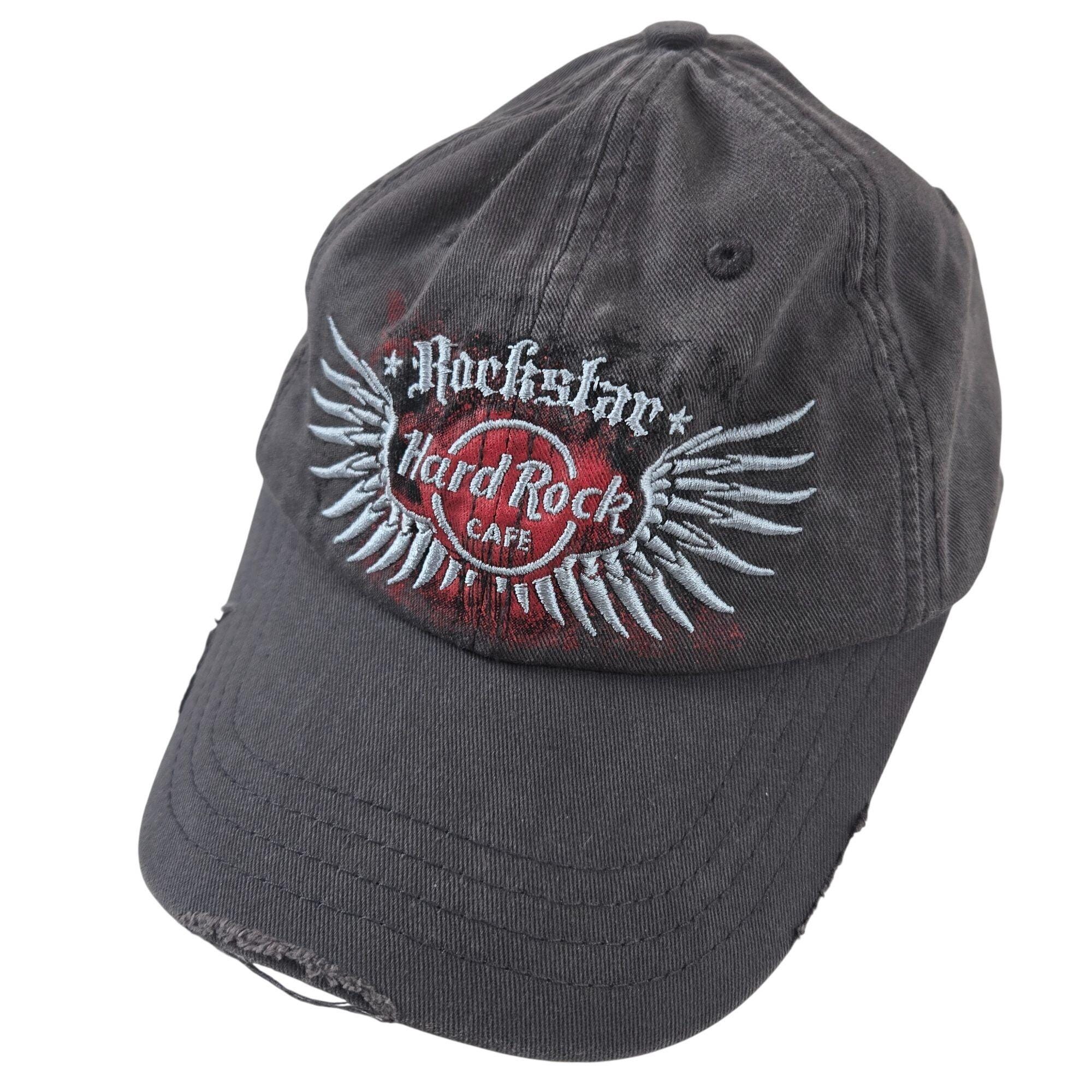 Hard Rock Hat in dark Gray with Hard Rock embroidered.New Never Used. Hard Rock Cafe Orlando Embroidered Adjustable Black Hat Cap  main image 2