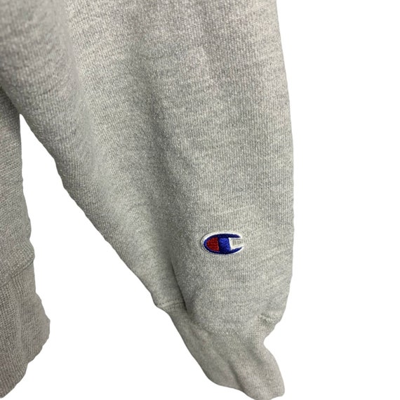 Vintage Champion Reverse Weave Sweatshirt M Grey … - image 6