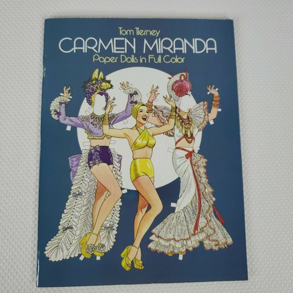 carmen miranda paper dolls