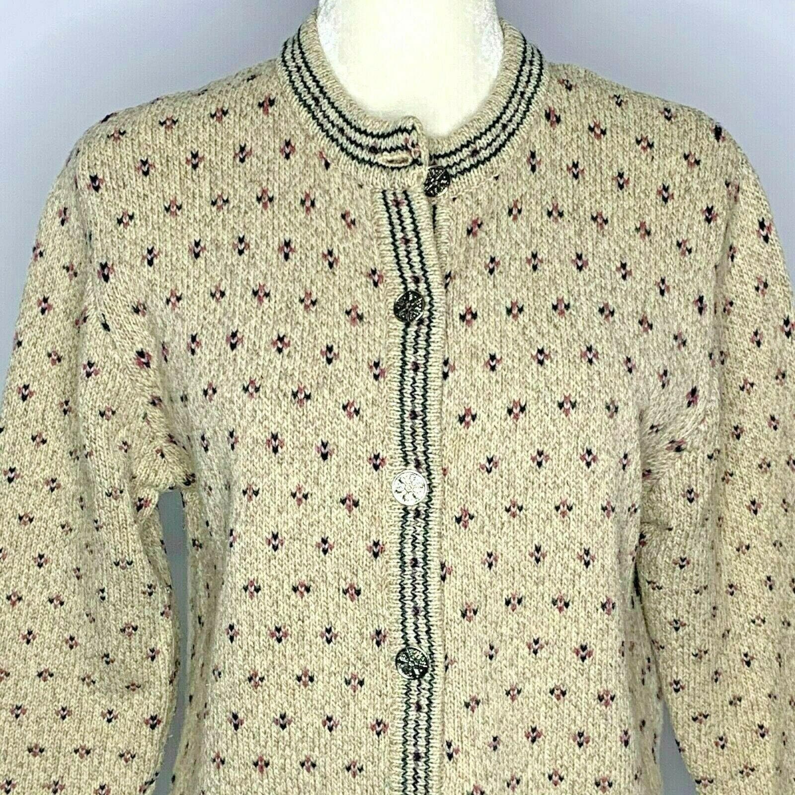 Vintage Eddie Bauer Wool Cardigan 
