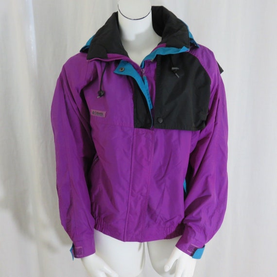 columbia colorblock windbreaker