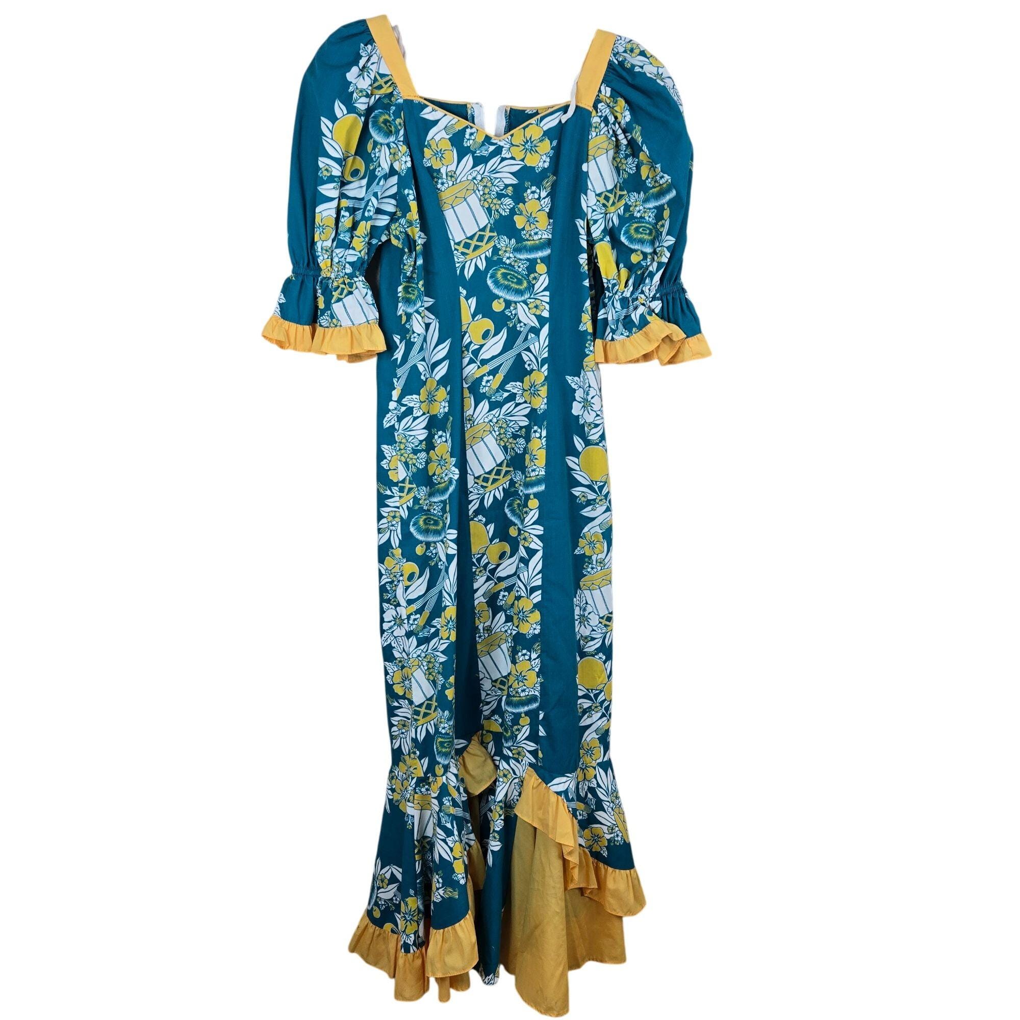 フラダンス 90s MAMO Muu Muu with Stole フラダンス 90s MAMO Muu Muu with Stole Shop | Fonda's Daughter