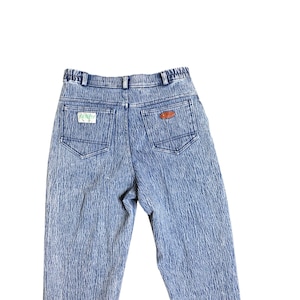 Vintage 80s Goody Acid Wash Mom Jeans Womens Size 28 Blue