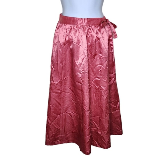80s satin skirt discount