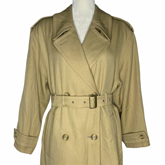 Giorgio armani trench coat deals
