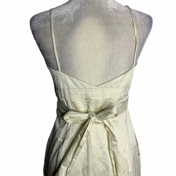 Vintage Laundry Sleeveless Midi Dress 8 Cream Ple… - image 5