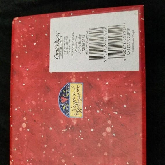 ヴィンテージ スーザン・ウィンゲット ホリデー サンタ クリスマス
