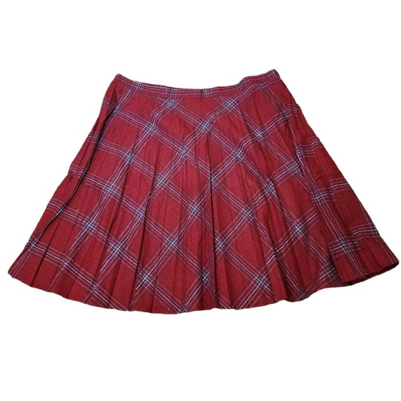 Plus size plaid skirt 80s 2025