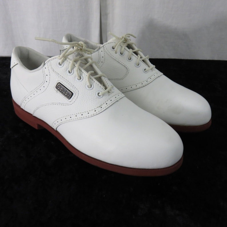 Vintage FootJoy DryJoys Golf Shoes Womens 7 Sympatex White | Etsy