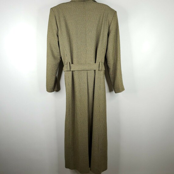 Vintage Eva Polini Full Length Belted Overcoat 10… - image 9
