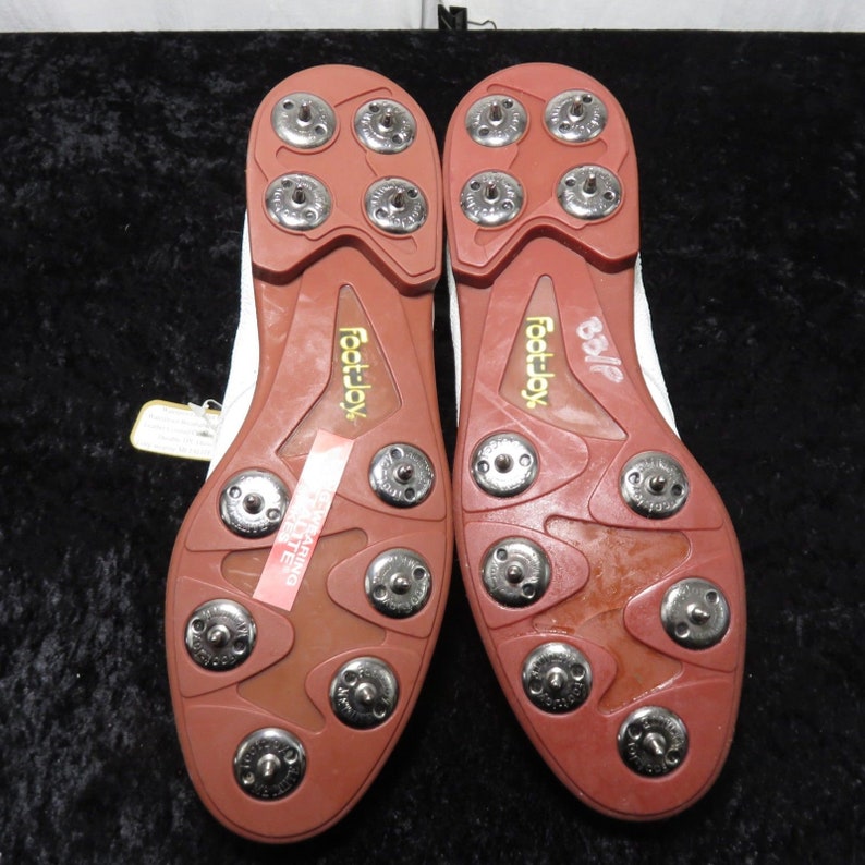 Vintage FootJoy DryJoys Golf Shoes Womens 7 Sympatex White Etsy