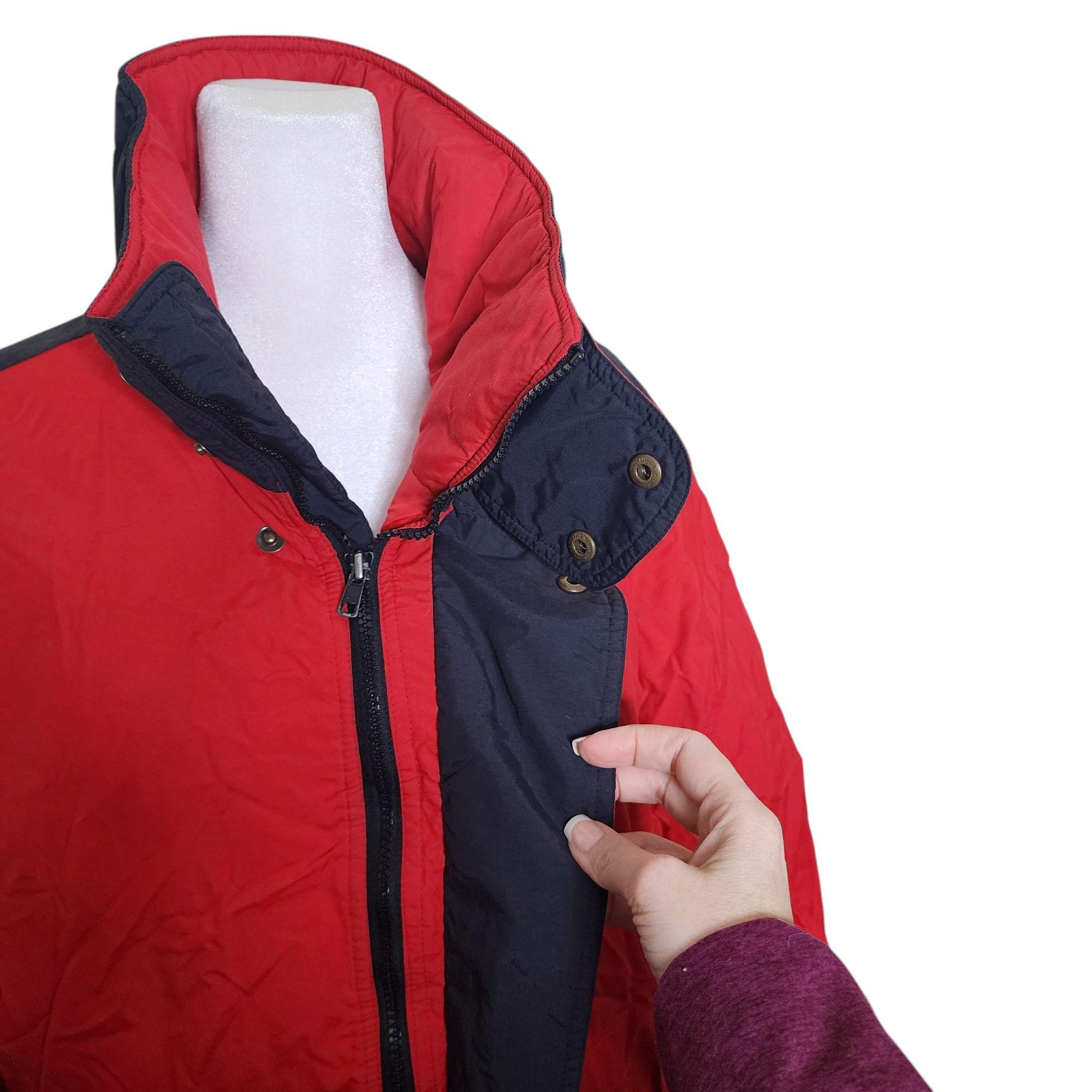 Vintage 80s Eddie Bauer Goose Down Puffer Ski Jacket Mens Size XL 