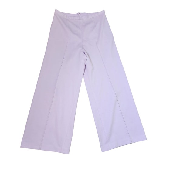 Vintage 70s High Waisted Wide Leg Pants Womens Si… - image 1